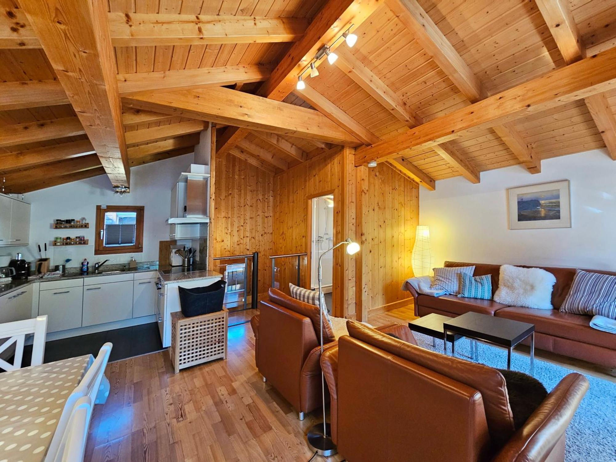 Chalet Flair Saas-Fee Buitenkant foto