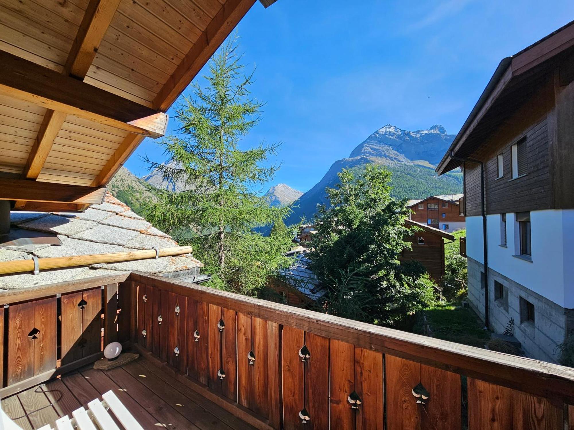 Chalet Flair Saas-Fee Buitenkant foto