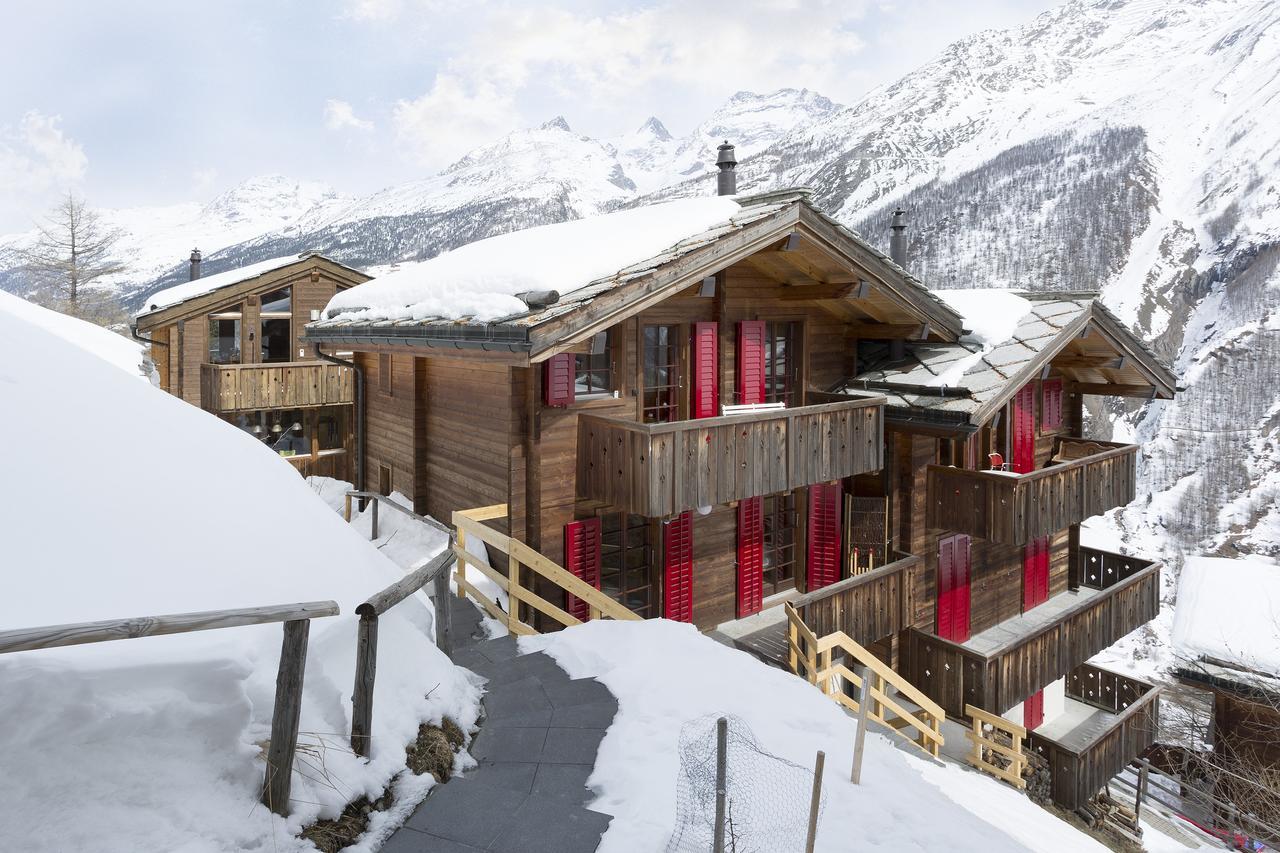 Chalet Flair Saas-Fee Buitenkant foto